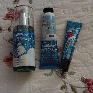3pc Rainbow 🌈 Swirl Candy